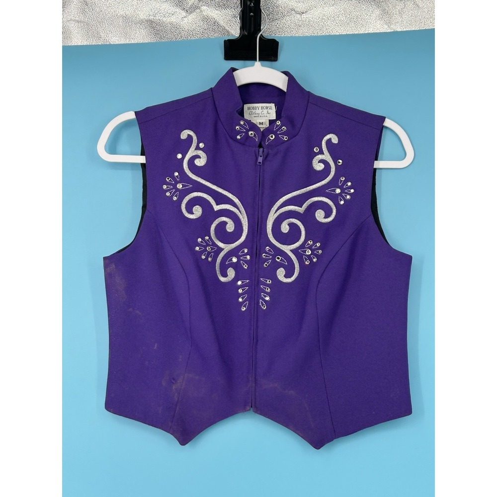 Hobby Horse Western Purple Equestrian Best Medium Woman's